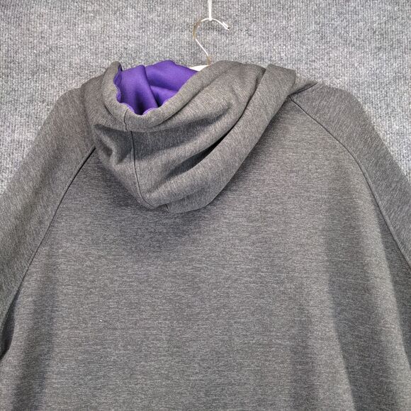 Colosseum Mens Pullover Hoodie Gray XL LSU Louisiana State University Collegiate - Picture 6 of 14